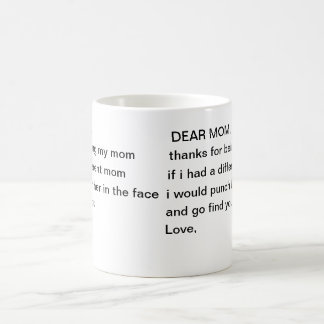 Funny punch in face Mother's Day Coffee Mug