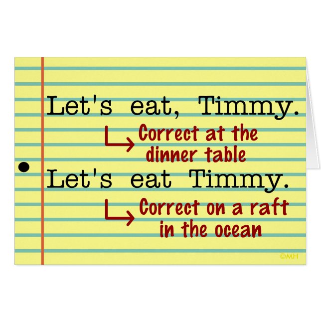 Funny Punctuation Grammar (Front Horizontal)