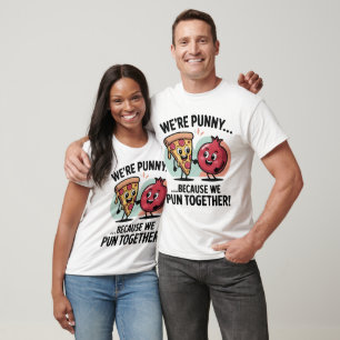 Funny Punny Couple T-Shirt Cute Food Love