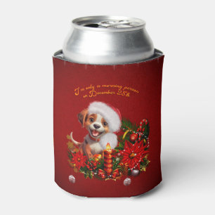 Funny puppy  can cooler