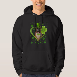 Funny Puppy Shamrock Boxer Dog St Patrick S Day Hoodie