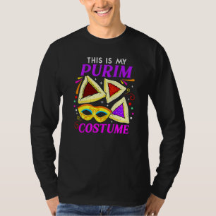 Funny Purim This Is My Purim Costume Haman Pocket  T-Shirt
