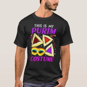 Funny Purim This Is My Purim Costume Haman Pocket T-Shirt