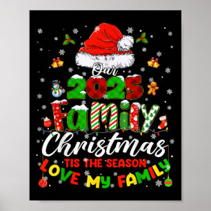 Funny Pyjamas Outfit Family Matching Christmas 202 Poster