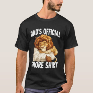 Funny pyjamas sweet lion dapa's official snoring T-Shirt