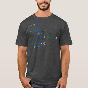 Funny Python Coding Dad Python Code Father Gift  T-Shirt