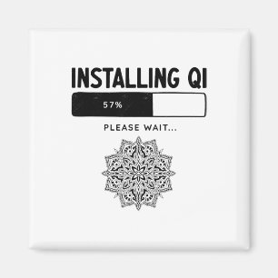 Funny Qigong Martial Arts Tai Chi Yoga Meditation Magnet