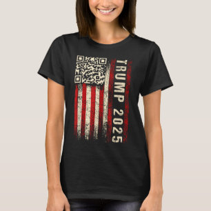 Funny Qr Donald Trump Dancing 4745 Code Video T-Shirt