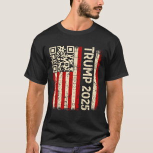 Funny Qr Donald Trump Dancing 4745 Code Video T-Shirt