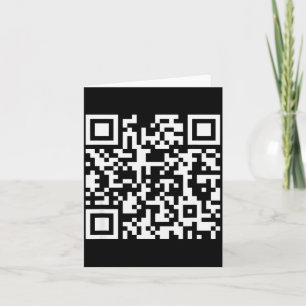 Funny Qr Don't Be A Little Btch Code Saying Quote  Card