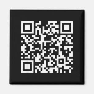 Funny Qr Don't Be A Little Btch Code Saying Quote  Magnet