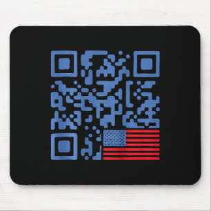 Funny Qr President Trump 4547 Dancing Dance Moves Mouse Pad