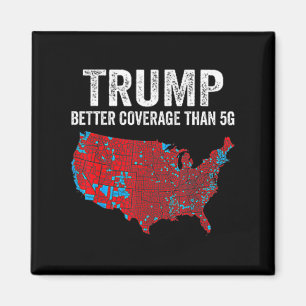 Funny Qr President Trump 4547 (on Back) Trump Danc Magnet
