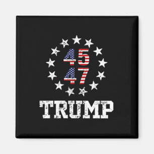 Funny Qr President Trump 4547 Trump Dancing Code 2 Magnet