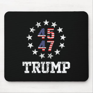 Funny Qr President Trump 4547 Trump Dancing Code 2 Mouse Pad