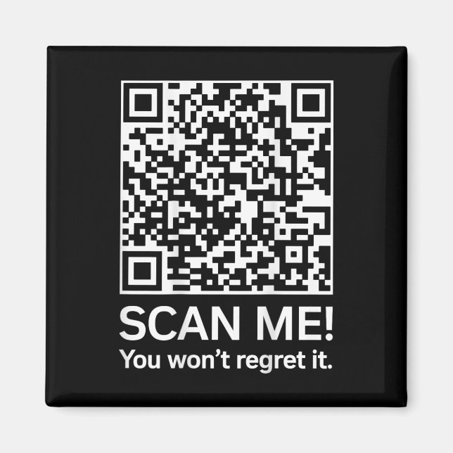 Funny Qr President Trump 4547 Trump Dancing Code ( Magnet (Front)