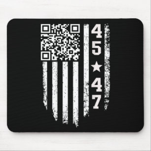 Funny Qr President Trump 4547 Trump Dancing Code Mouse Pad