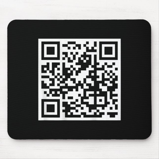 Funny Qr President Trump 4547 Trump Dancing Code O Mouse Pad (Front)