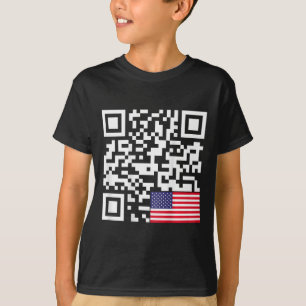 Funny Qr President Trump 4547 Trump Dancing Us Fla T-Shirt