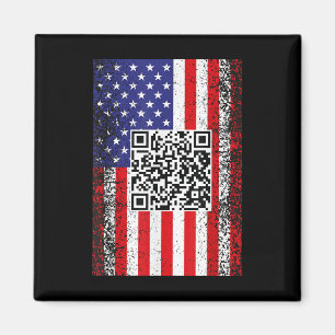 Funny Qr President Trump Code Dance Magnet