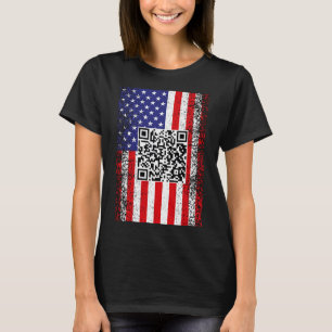 Funny Qr President Trump Code Dance T-Shirt