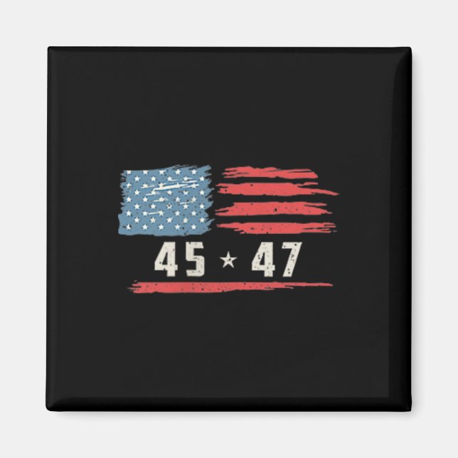 Funny Qr President Trump Dance Code 2 Side  Magnet (Front)