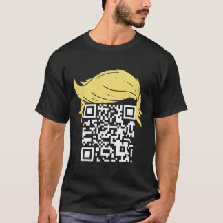 Funny Qr President Trump Dance Code 2  T-Shirt