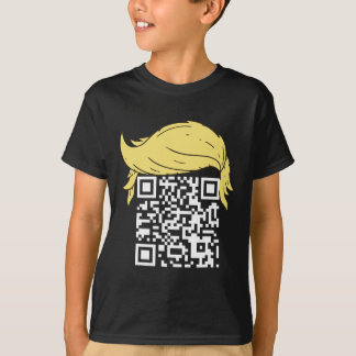 Funny Qr President Trump Dance Code 2  T-Shirt