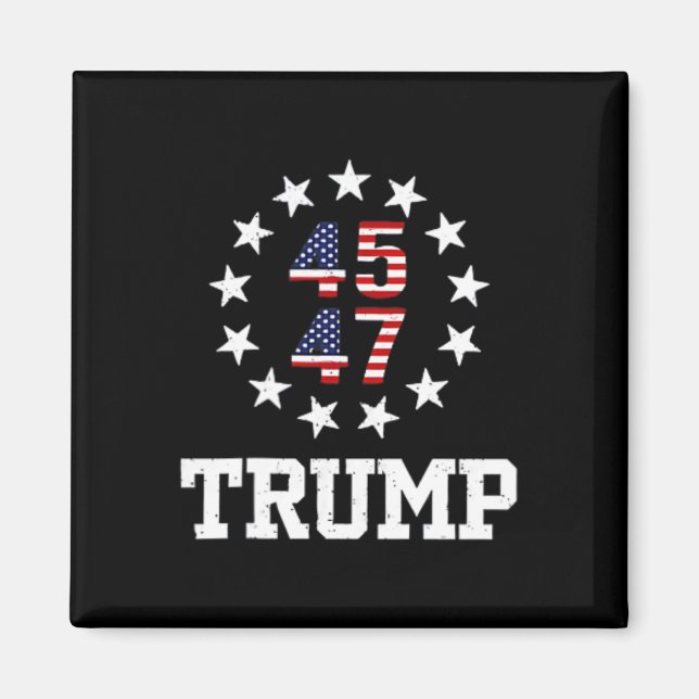 Funny Qr President Trump Dance Code Inauguration D Magnet (Front)