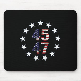 Funny Qr President Trump Dance Code  Mouse Pad