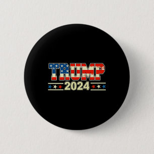 Funny Qr President Trump Dance Code (on Byck) 2 6 Cm Round Badge