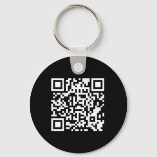 Funny Qr President Trump Dance Code (on Byck) 5  Key Ring