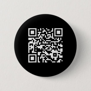 Funny Qr President Trump Dance Code (on Byck) 6 Cm Round Badge