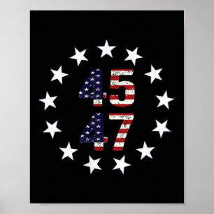 Funny Qr President Trump Dance Code  Poster
