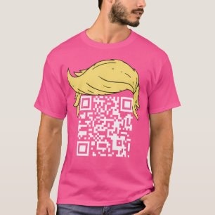 Funny Qr President Trump Dance Code T-Shirt