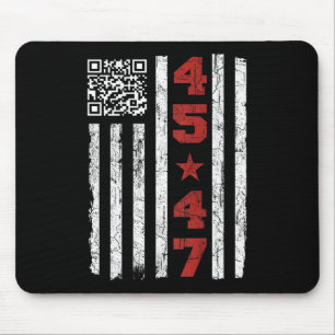 Funny Qr President Trump Dance Code Trump 4547 (on Mouse Pad