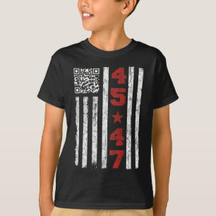 Funny Qr President Trump Dance Code Trump 4547 (on T-Shirt