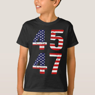 Funny Qr President Trump Dance Code Trump 45_47  T-Shirt
