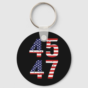 Funny Qr President Trump Dance Scan Me Code (on Ba Key Ring