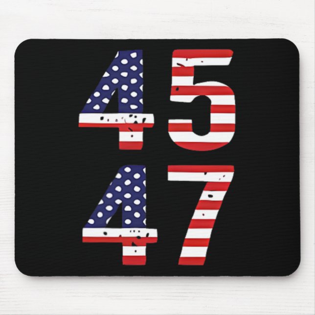 Funny Qr President Trump Dance Scan Me Code (on Ba Mouse Pad (Front)