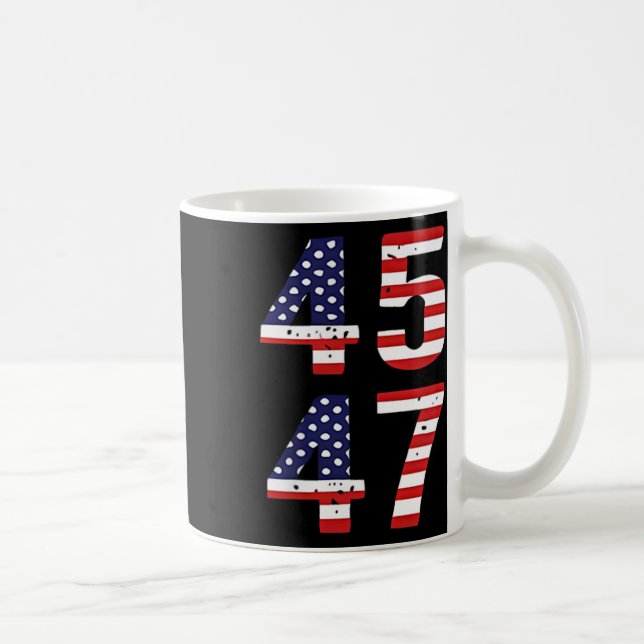 Funny Qr President Trump Dance Scan Me Code (on Coffee Mug (Right)