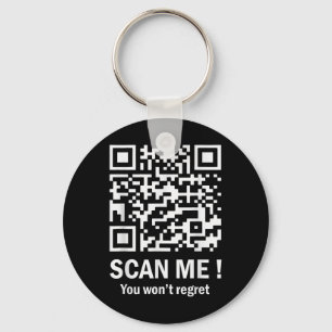 Funny Qr Scan Me President Trump 45_47 Trump Key Ring