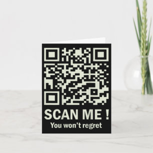 Funny Qr Scan Me Trump 45_47 Tee Trump Dancing Cod Card