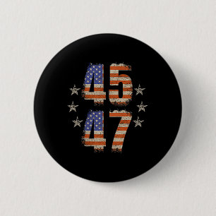 Funny Qr Trump 45 47 Trump Dancing Code Pocket 6 Cm Round Badge