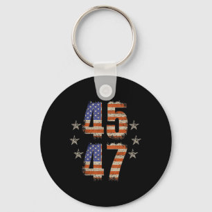 Funny Qr Trump 45 47 Trump Dancing Code Pocket Key Ring