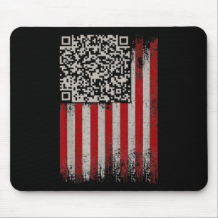 Funny Qr Trump Dancing Dance Code 1 Mouse Pad