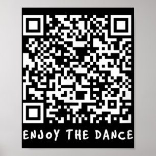 Funny Qr Trump Dancing Interactive Code _1 Poster