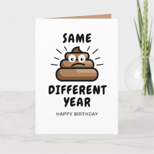 Funny Quarantine Crap Year   Happy Birthday Card