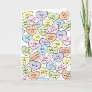 Funny Quarantine Valentine's Day Social Distancing Card
