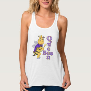 Funny Queen Bee Singlet